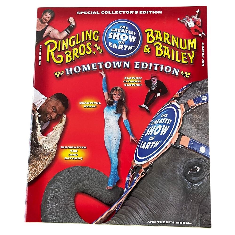 Ringling Brothers Barnum & Bailey Circus Program - Hometown Edition 2004